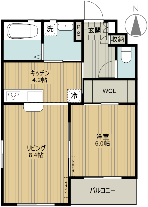 ルシアスⅦ間取り